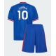 Manchester United Matheus Cunha #10 Bortedraktsett Barn 2026-27 Kortermet (+ Korte bukser)